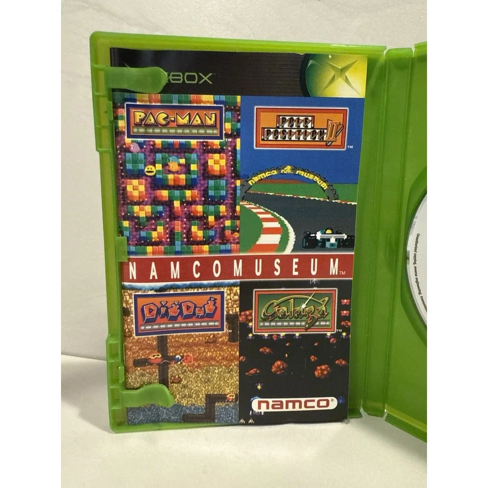 Namco Museum Microsoft Xbox‎ 2002 With Manual